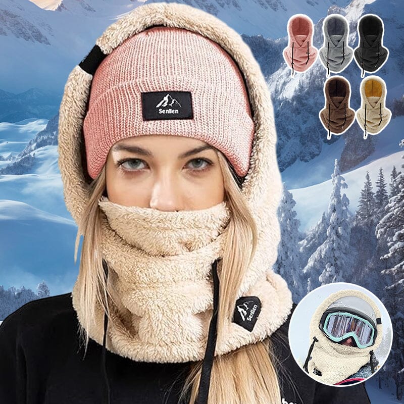 🏂Skarelė su gobtuvu, apaguančiu nuo vėjo ir šalčio✨✨✨-LT