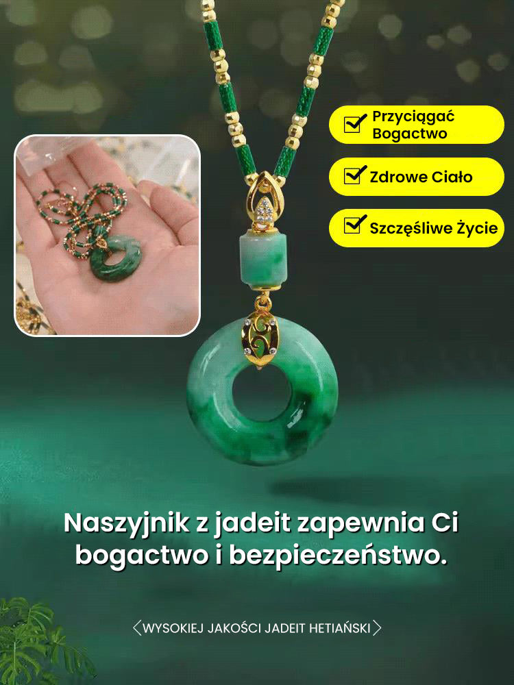 ✨Ramūs kövezalai su nephrite pakabuku-LT 