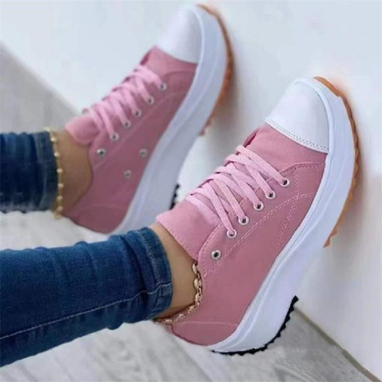 💝Ribotas išpardavimas su 50% NUOLAIDA🔥🔥Γυναικείο suvarstomi platforminiai sportbačiai su kulnais-LT