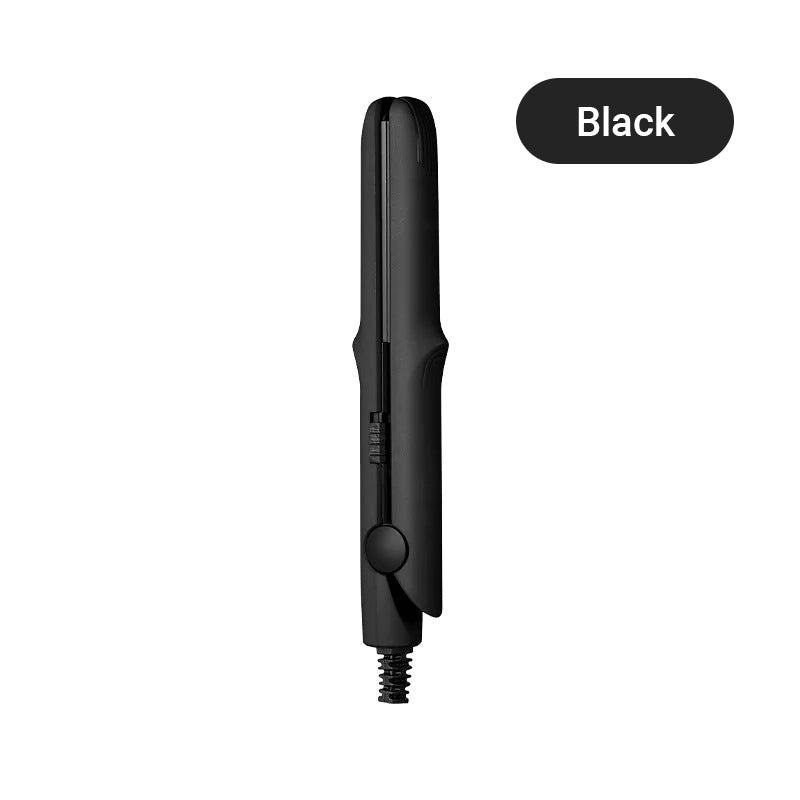 🔥2-in-1 mini garbanojimo geležis ir plaukų lygintuvas 