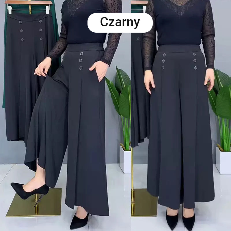 ✨Stiilsed laiad plissieritud püksid-LT-EE 