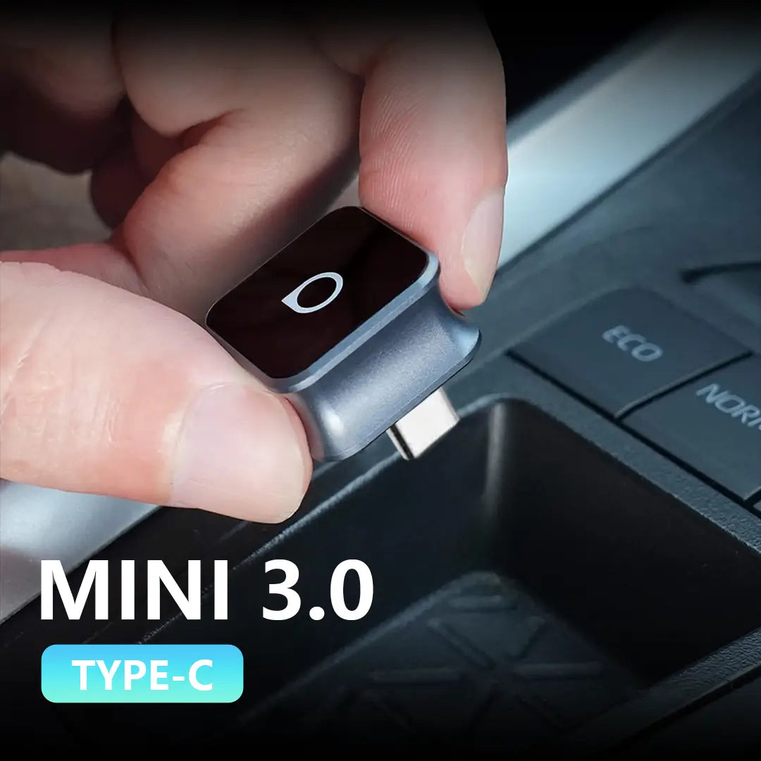 Ασύρματος προσαρμογέας Ottocast Mini 3.0 Ultra Cube CarPlay για Android Auto-SI