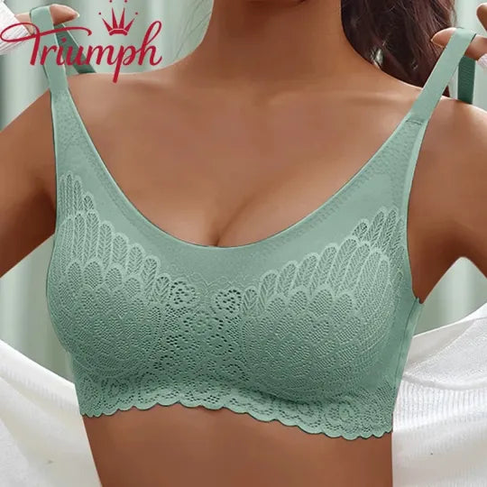 TRIUMPH - 3 KOS 💥 ŠPORTNI TELOVADNIK V SLOGU LATEKS BELO PERILO [M-4XL]