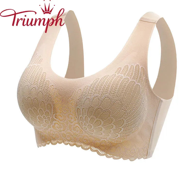 TRIUMPH - 3 KOS 💥 ŠPORTNI TELOVADNIK V SLOGU LATEKS BELO PERILO [M-4XL]