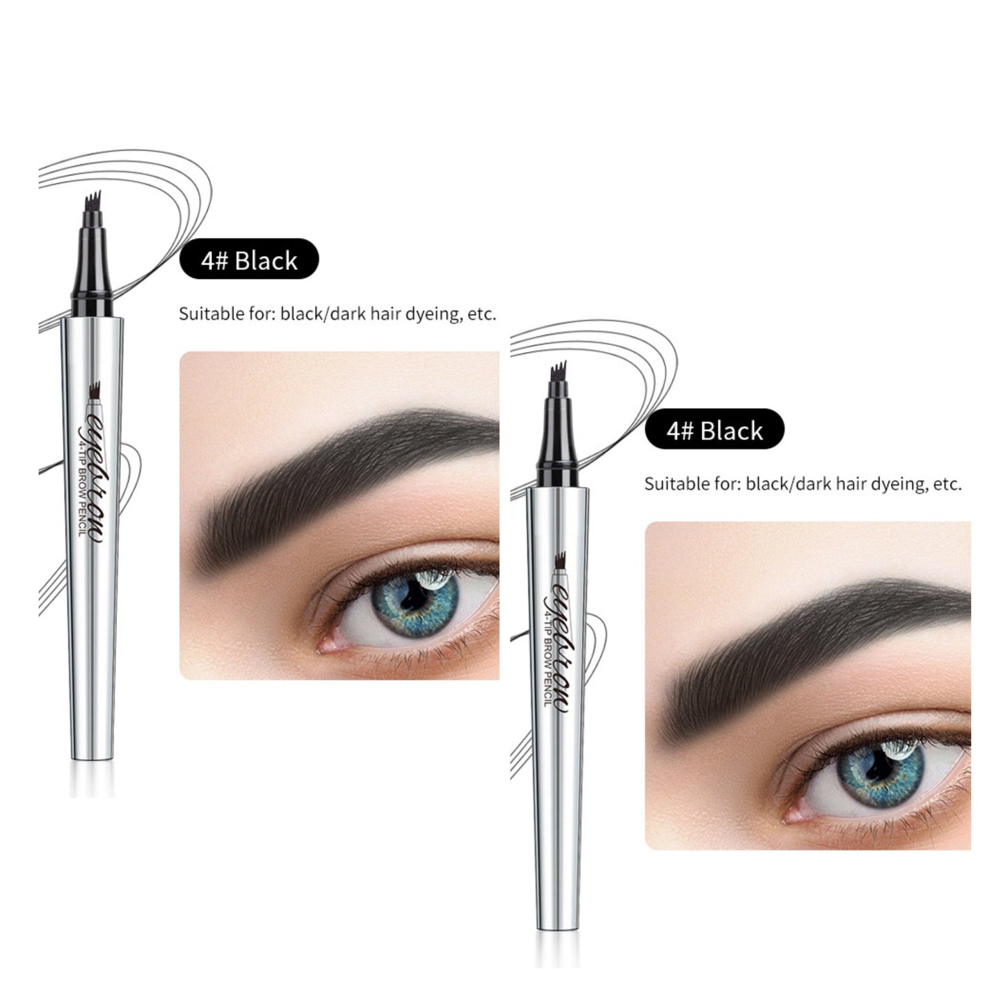 Vandeniui 3D Microblading antakų rasiklis (2 vnt.)-LT