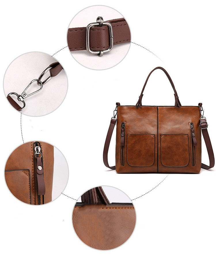 👜 Γυναικεία vintage odinis pečių kőpőkys-LT