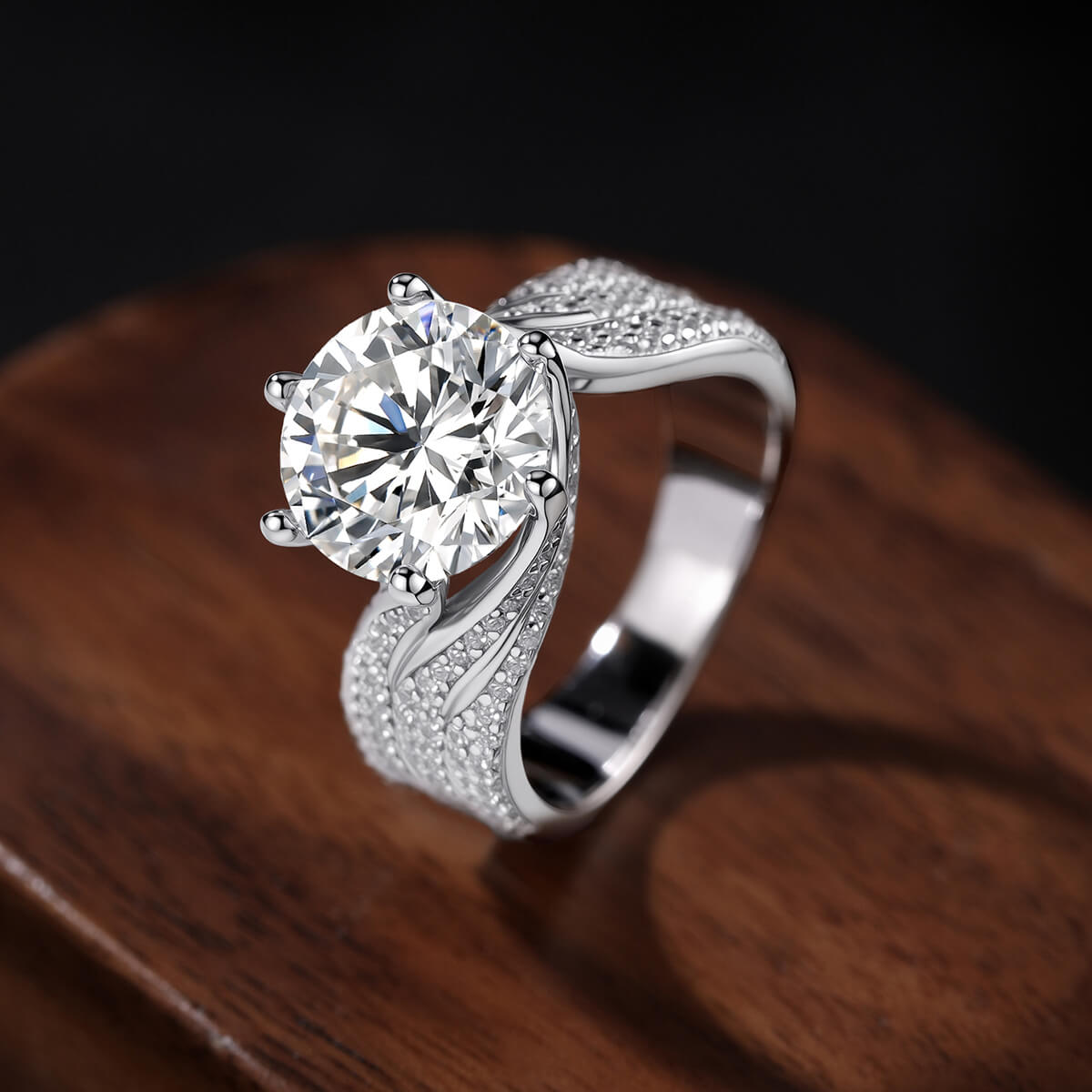 💖(ZADNJI DAN RAZPRODAJE - 80 % POPUSTA) Diamantni prstan z magnetnim moissanitom DIYSTARTM 💍-SI