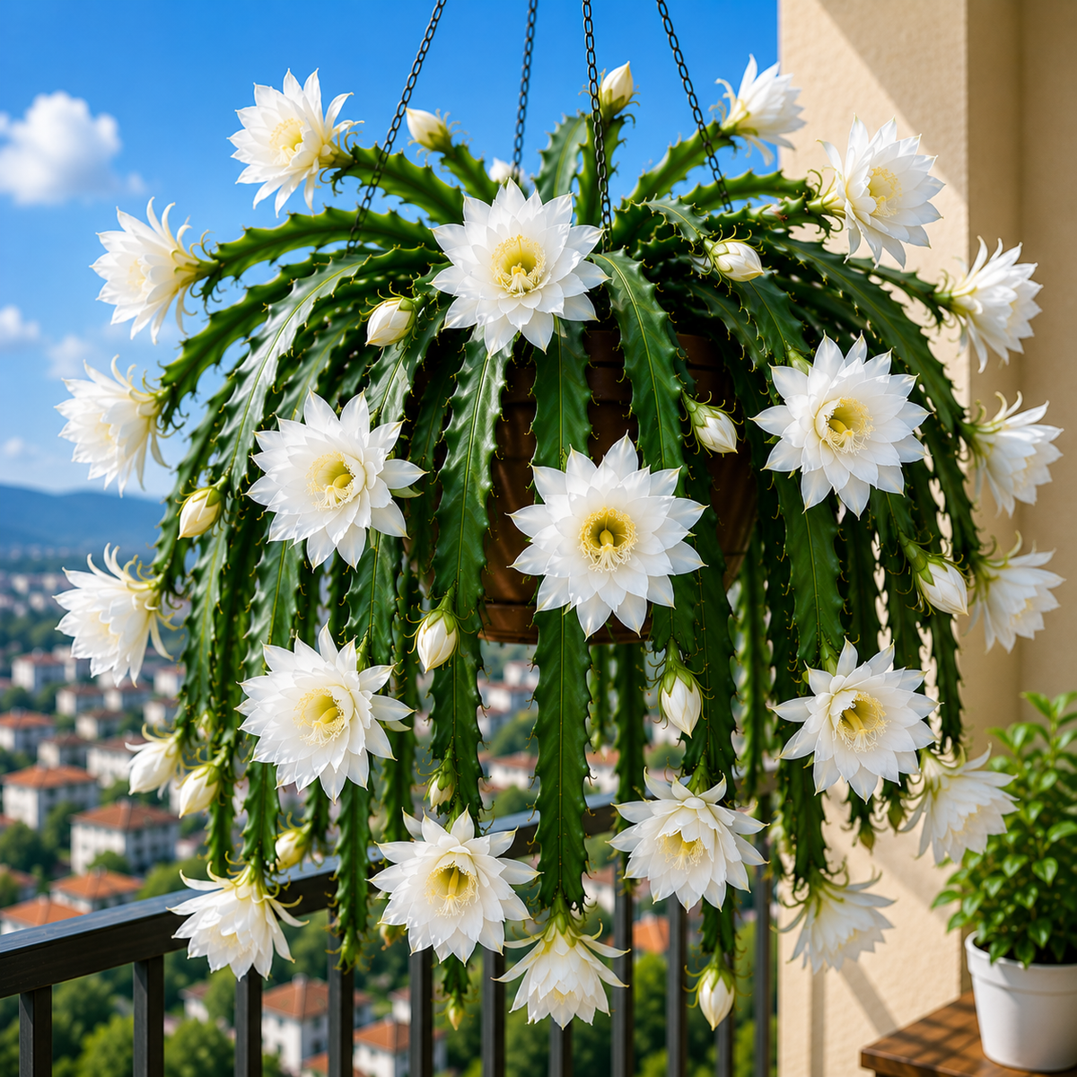 🌸 Cactus orquídea Epiphyllum raro: impresionantes flores exóticas-ES