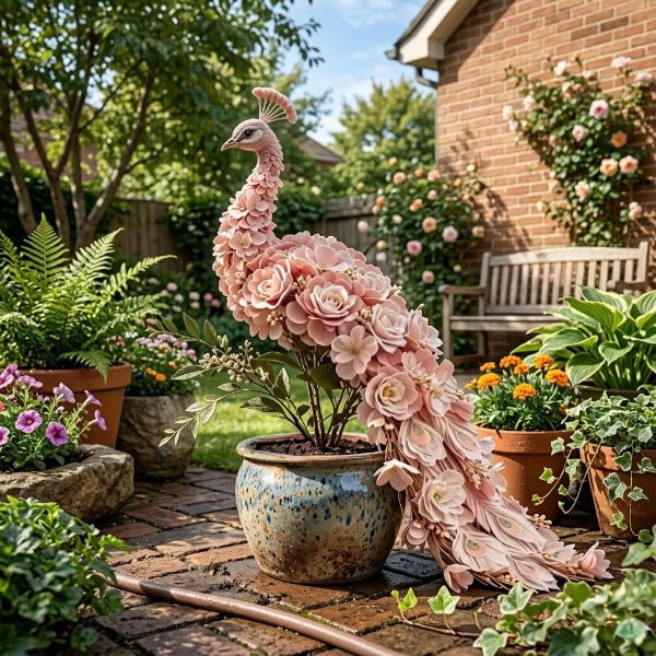 🦚Μαγικά Φυτά! Η Σειρά Εκθαμβωτικών Φτερωτών Λουλουδιών με Παγώνι✨-GR