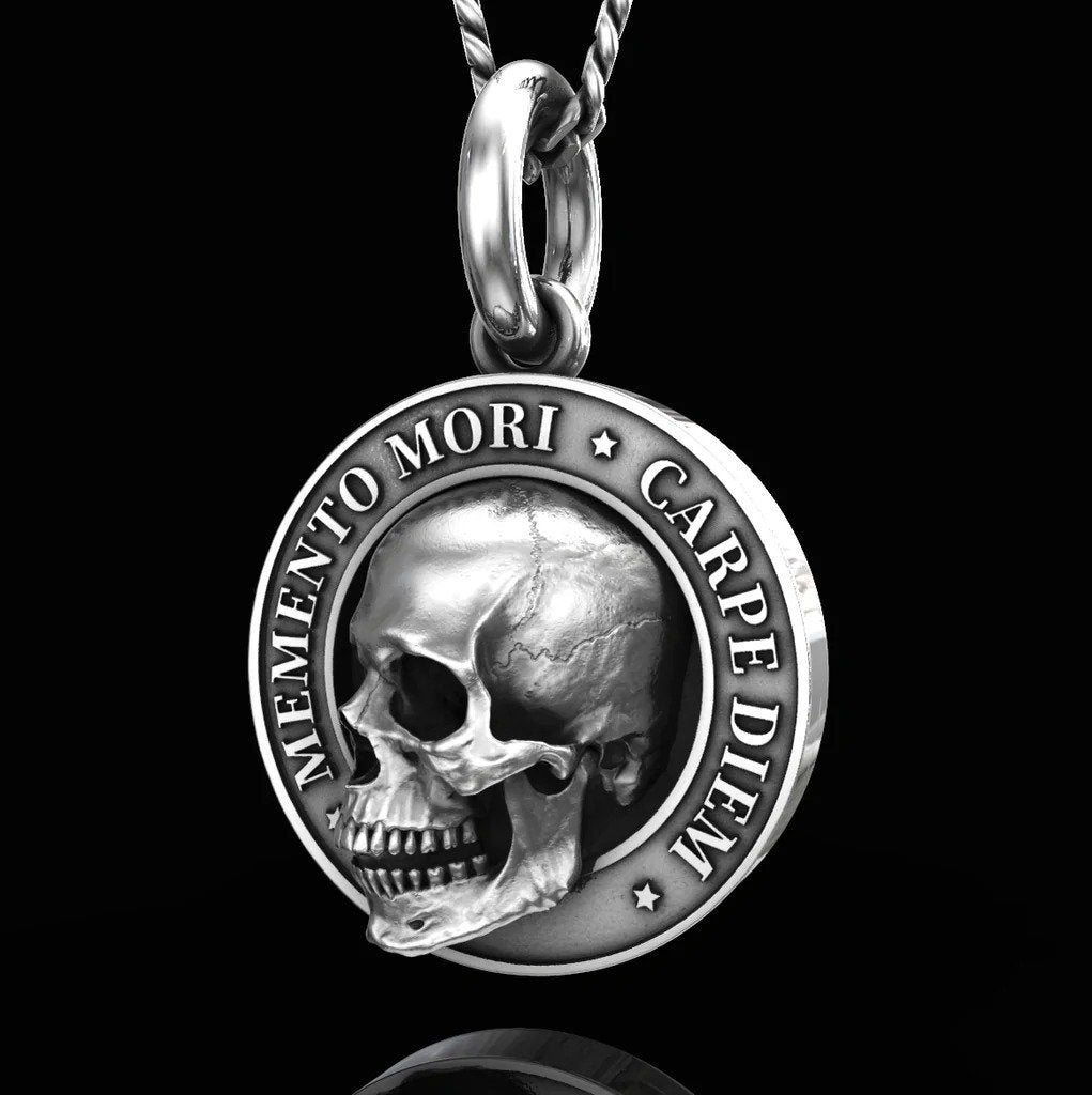 🔥Obesek iz lobanje Memento Mori-SI