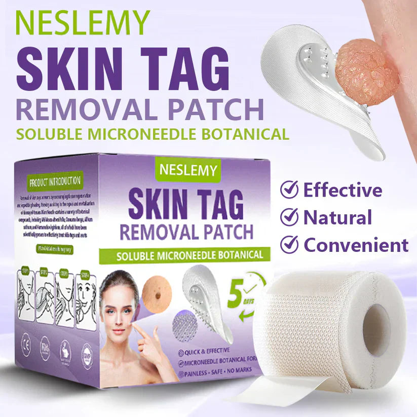 🌿NESLEMY® Raztopni botanični obliž z mikroiglami za odstranjevanje kožnih izrastkov-SI