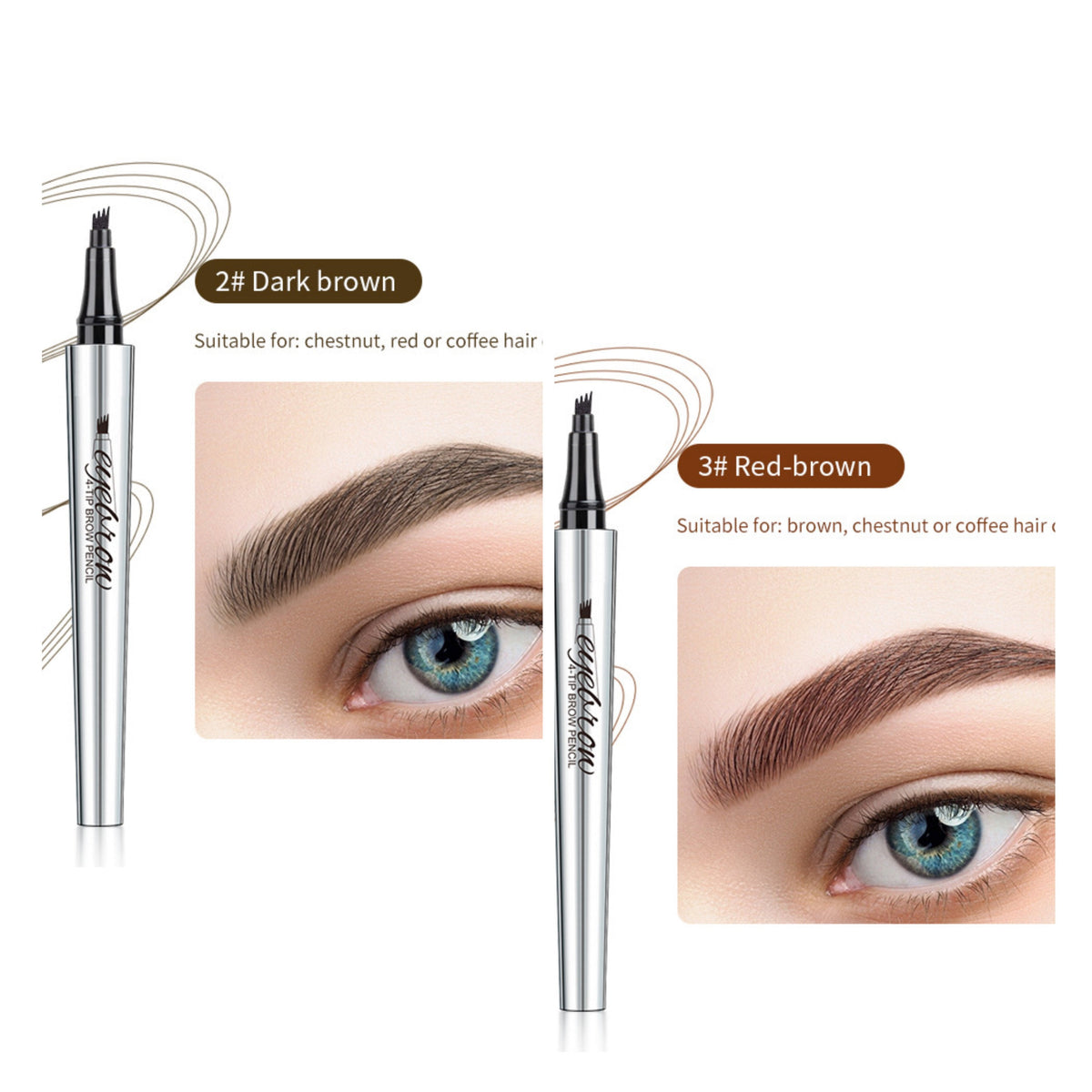 Vandeniui 3D Microblading antakų rasiklis (2 vnt.)-LT
