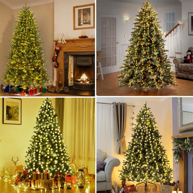 🎄 Φωτιστικό LED για χριστουγεννιάτικο δέντρο σε σχήμα πεντάκτινου αστεριού 🎄-SI 