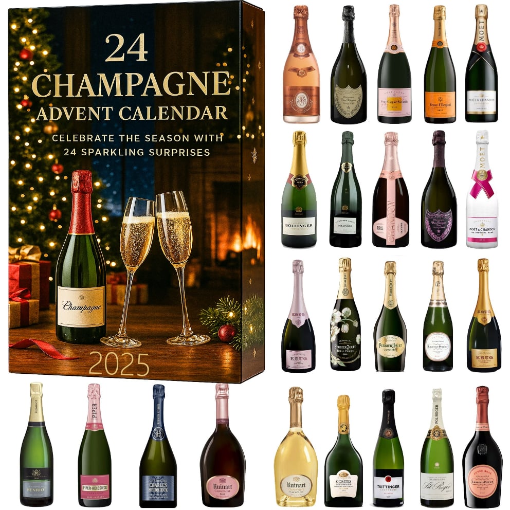 🔥Zadnji dan 50 % popusta - 🥂Adventni koledar šampanjca 2025🎄-SI