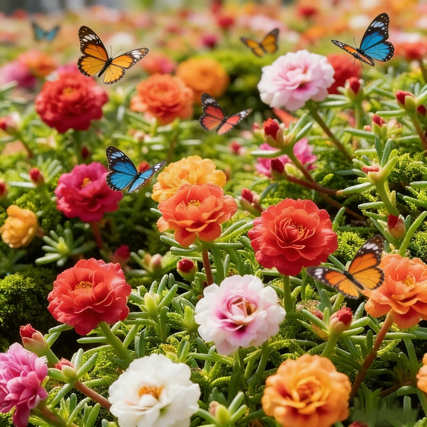 🌸Semena mahovnjaka – 🌿Semena trajnic / Veliki cvetovi / Enostavna za gojenje-SI