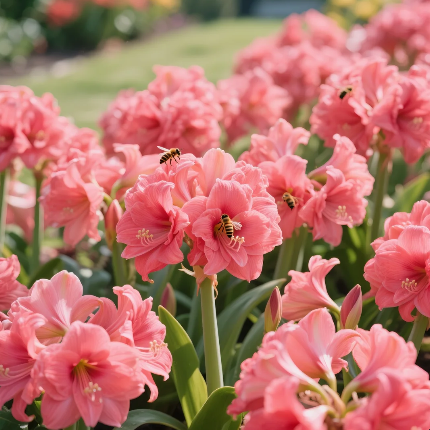 🌺Dvigubos amarilės su gėlių kvapu – žydi per 40 dienų-LT