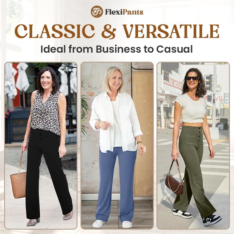 🔥49% NUOLAIDA - 🔥- Γυναικεία hausa juosmens tamprios laisvalaikio kelnės-LT 
