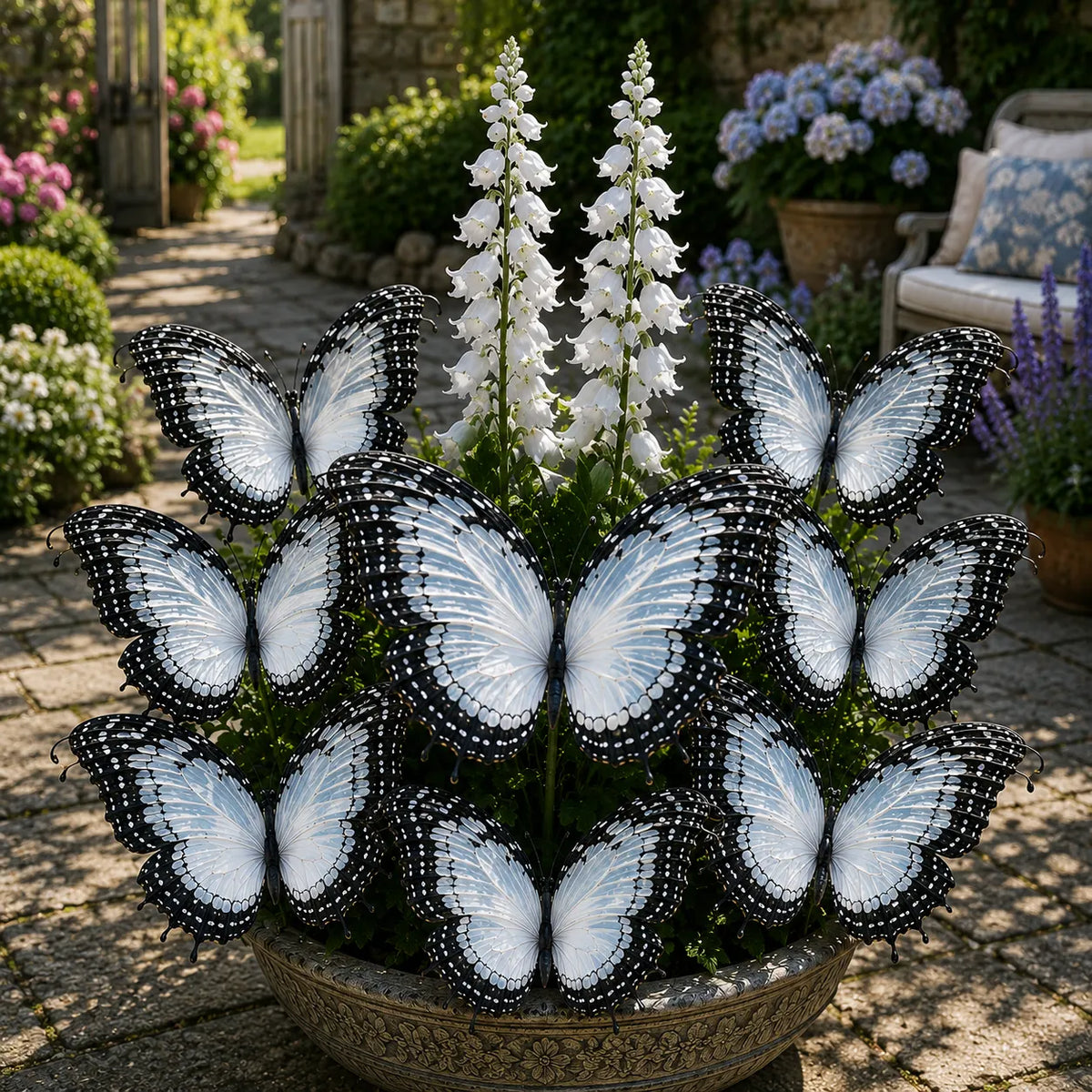 🦋 Čebulice hoste za vrt metuljev - 🌸Hosta, ki je videti kot vrt poln metuljev-SI