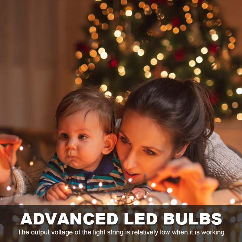 🎄 Φωτιστικό LED για χριστουγεννιάτικο δέντρο σε σχήμα πεντάκτινου αστεριού 🎄-SI 