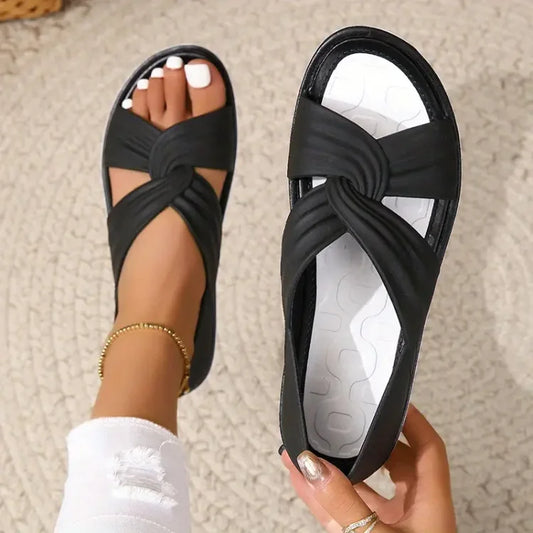 🔥Paskutinė diena su 50% έκπτωση - patogios užetneškos orthopedinės basutės su peteliške-LT 