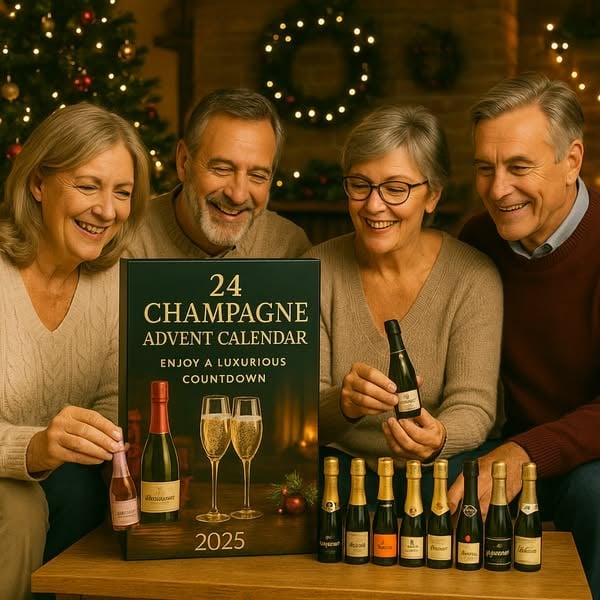🔥Zadnji dan 50 % popusta - 🥂Adventni koledar šampanjca 2025🎄-SI