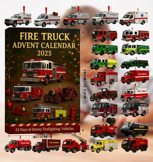 🚒🔥ΗΜΕΡΟΛΟΓΙΟ ΠΡΟΕΛΕΥΣΗΣ ΠΥΡΟΣΒΕΣΤΙΚΟΥ ΟΧΗΜΑΤΟΣ 2025🎁🌲--SI 