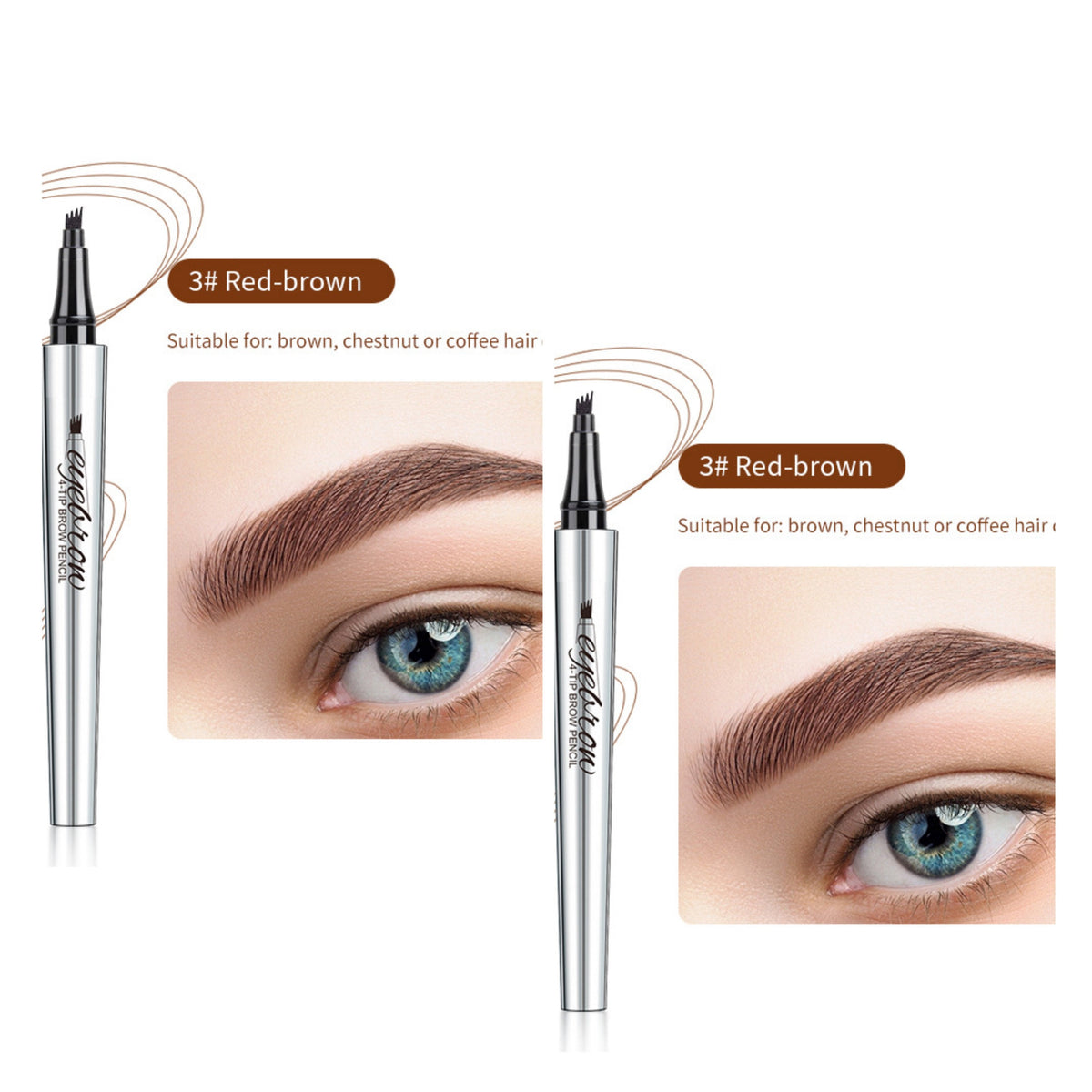 Vandeniui 3D Microblading antakų rasiklis (2 vnt.)-LT