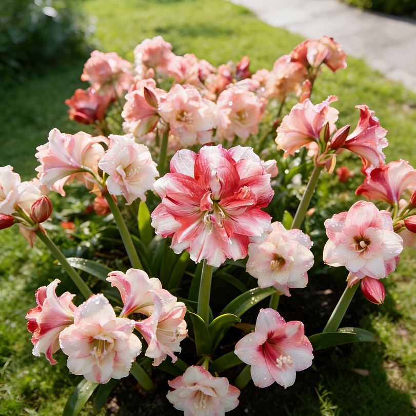 🌺Dvigubos amarilės su gėlių kvapu – žydi per 40 dienų-LT