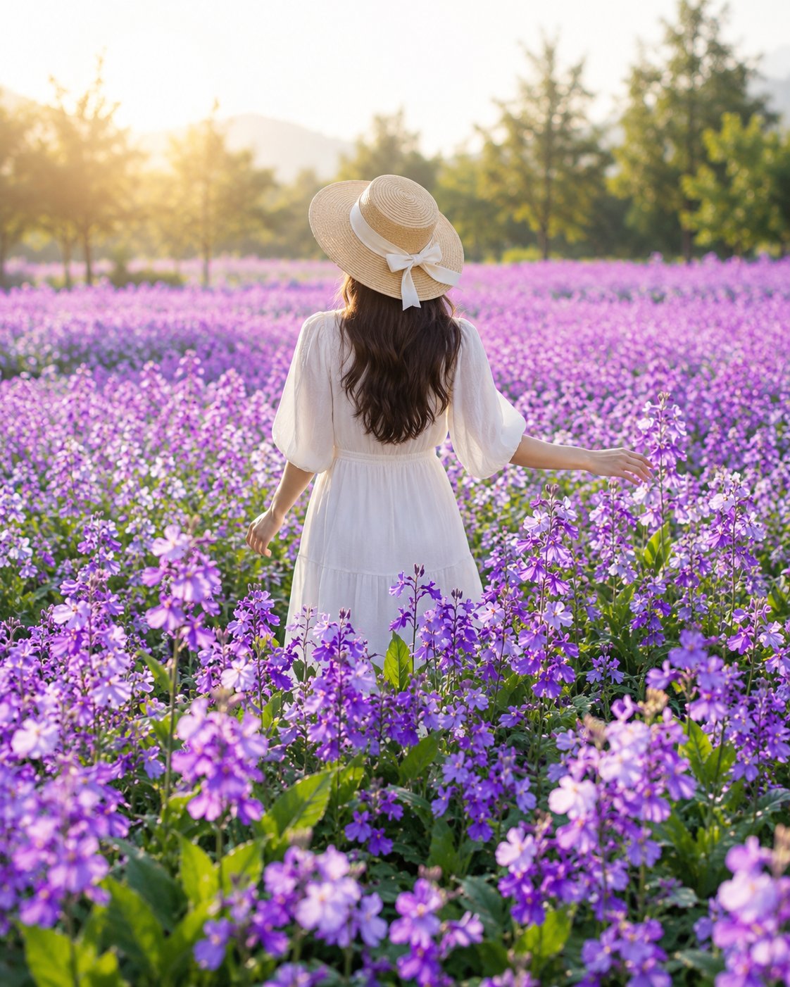 💜Februarska semena orhidej | Infinity Purple Sea-SI