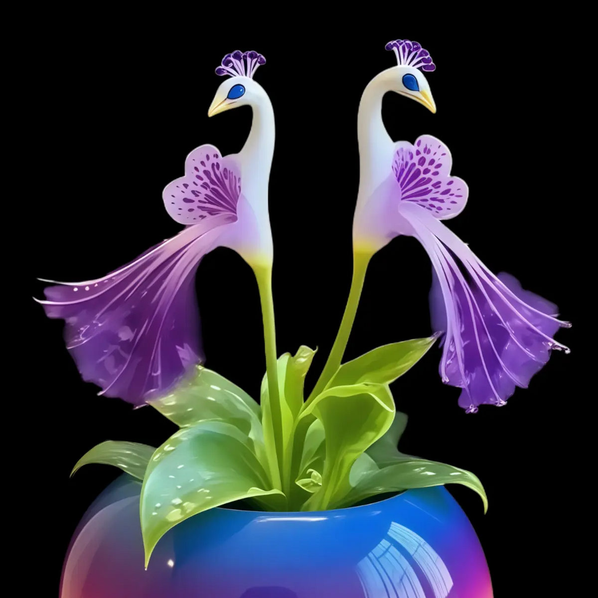 🦚 Povo orchidėja-LT