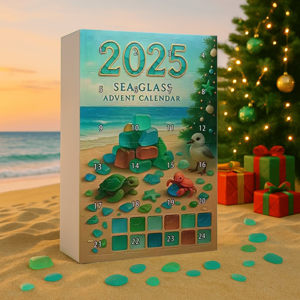 🌊✨Ακρυλικό Ημερολόγιο Advent με Εφέ Χριστουγεννιάτικου Δέντρου 🎄❄️SI