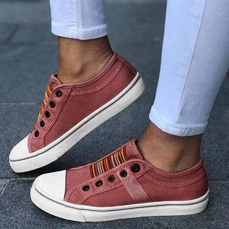Νέα Καλοκαιρινά Ορθοπεδικά Παπούτσια 2025 Vintage Denim Slip On-SI 