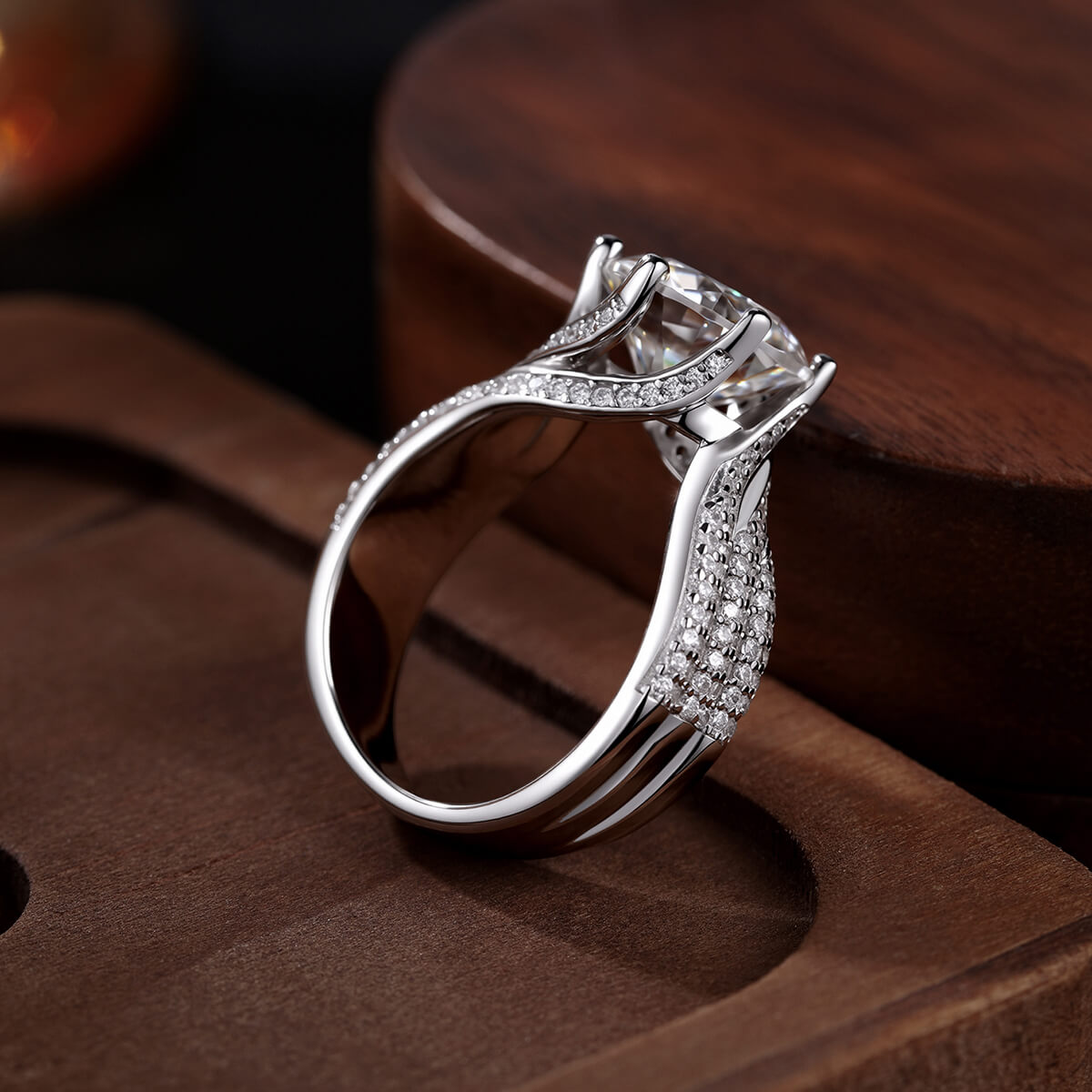 💖(ZADNJI DAN RAZPRODAJE - 80 % POPUSTA) Diamantni prstan z magnetnim moissanitom DIYSTARTM 💍-SI