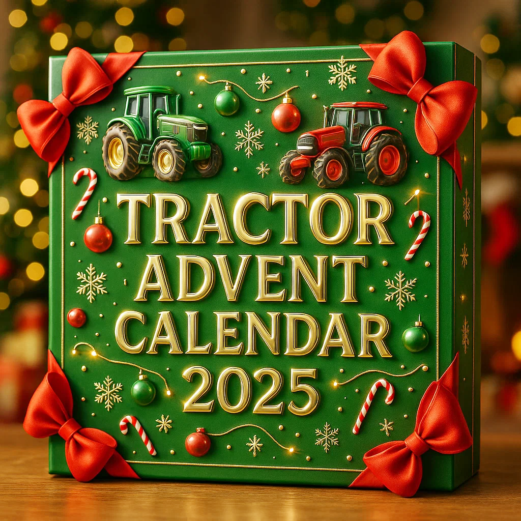 🌲Χριστουγεννιάτικο δώρο -- Ημερολόγιο Advent Tractor 2025-SI 
