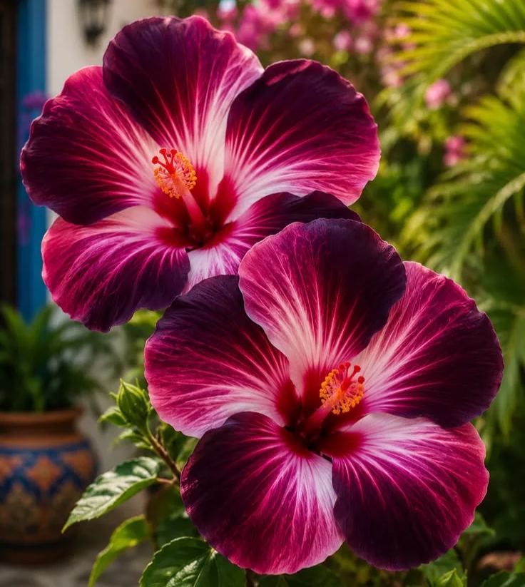 Redke čebulice hibiskusa – lončnice, balkon, zimska sajenje-SI