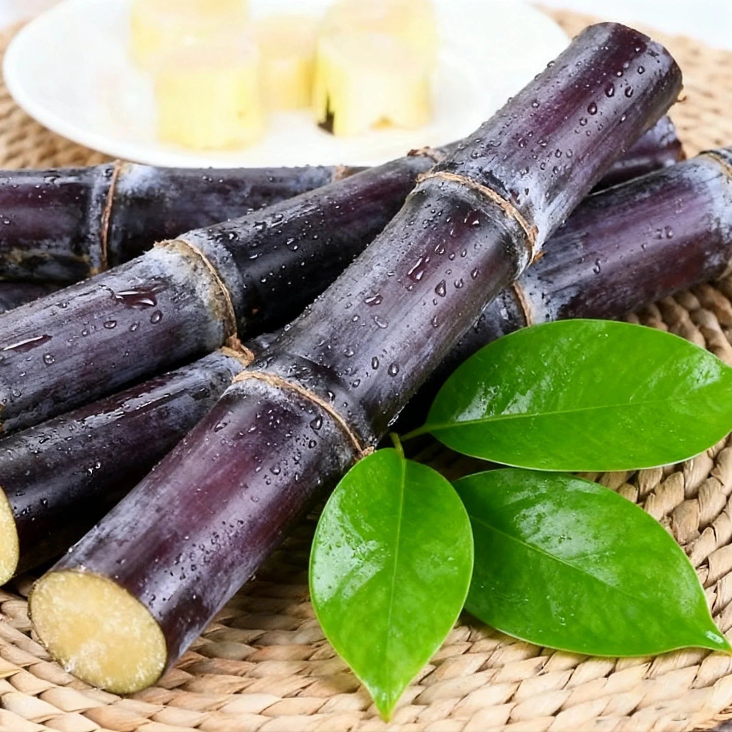 Cukranendrių sėklų kolekcija – violetinės ir geltonos cukranendrių sėklos, tinkamos auginti namuose-LT