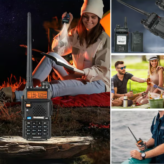 🔥Καυτές εκπτώσεις - 50% έκπτωση📡 Ραδιόφωνο Walkie Talkie μεγάλης εμβέλειας UV-5R SI