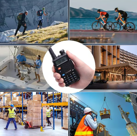 🔥Καυτές εκπτώσεις - 50% έκπτωση📡 Ραδιόφωνο Walkie Talkie μεγάλης εμβέλειας UV-5R SI