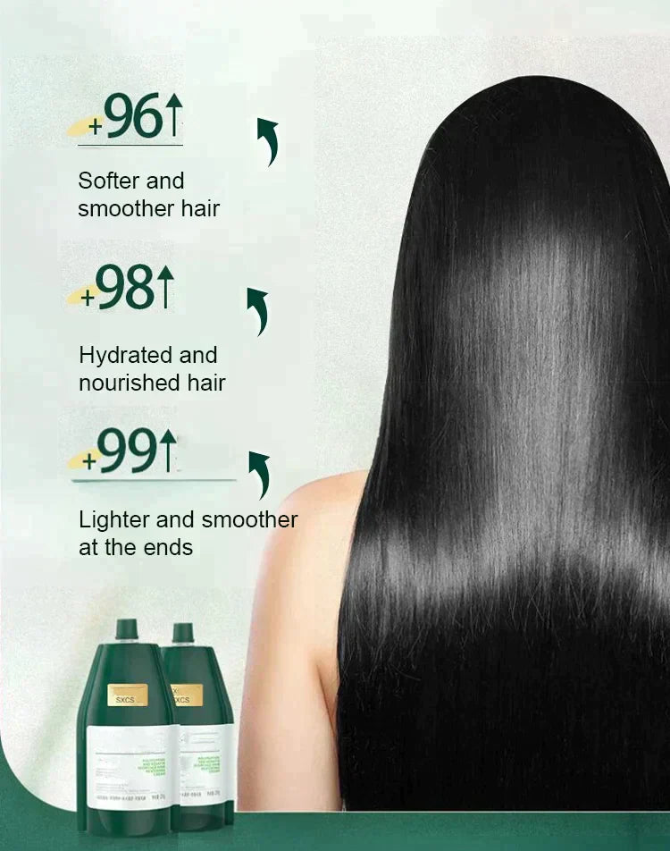 🌟Vlažilna krema za glajenje in obnovo las s polipeptidnim keratinom💁‍♀️-SI