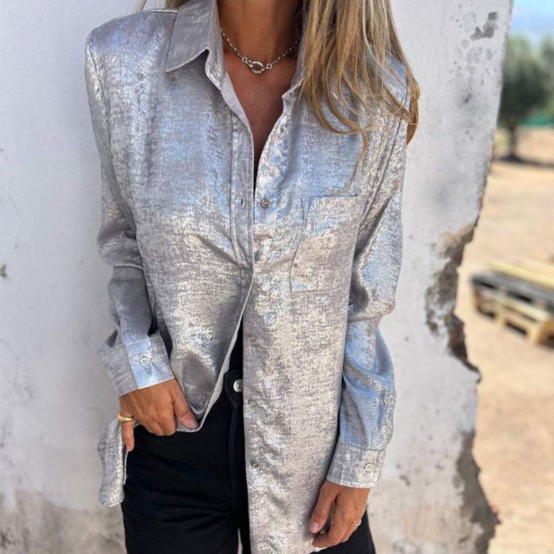 🔥 Ζεστή ελληνική 50% ΕΚΠΤΩΣΗ 🔥 Γυναικείο casual πουκάμισο✨✨-GR 