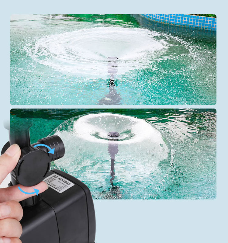⛲Ανθεκτική γενική ρυθμιζόμενη αντλία σιντριβάνι🐳 