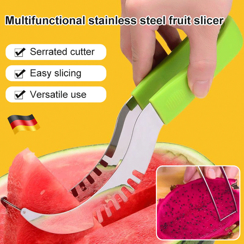 🍉🔪Ανοξείδωτος κόφτης φρούτων Daugiafunktinė 