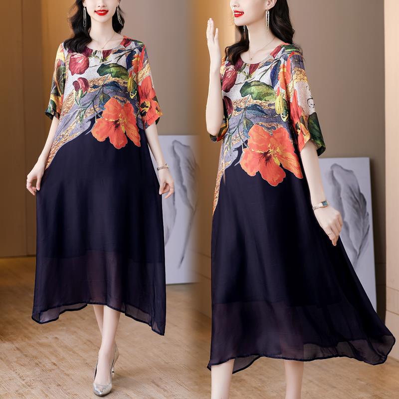👗Κομψά φλοράλ φορέματα για γυναίκες σε μεγάλα μεγέθη-GR