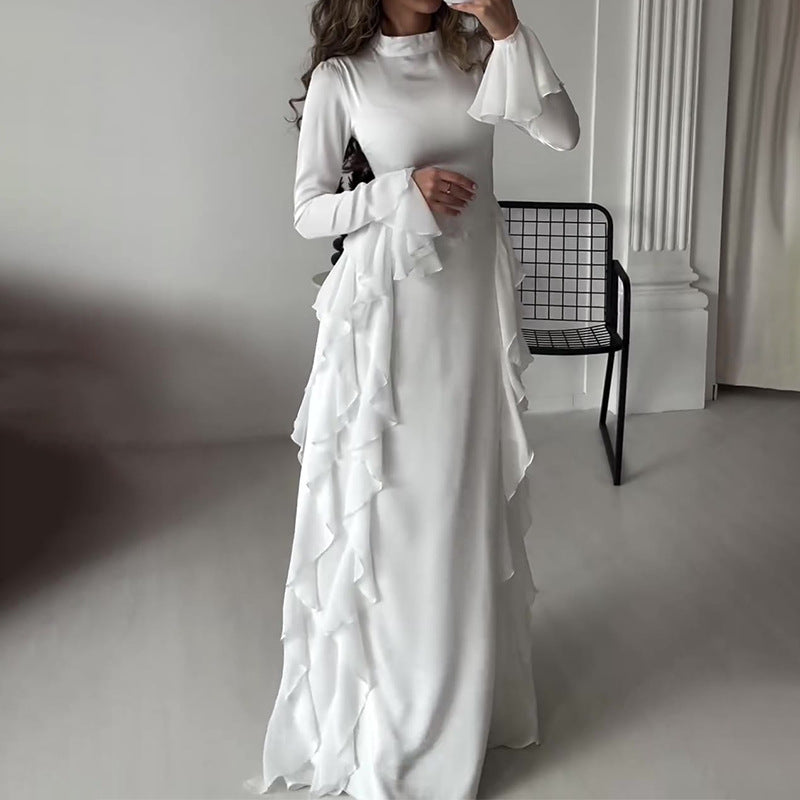 【✨Supreme Elegance】👗 Suknelė plačiomis rankovėmis