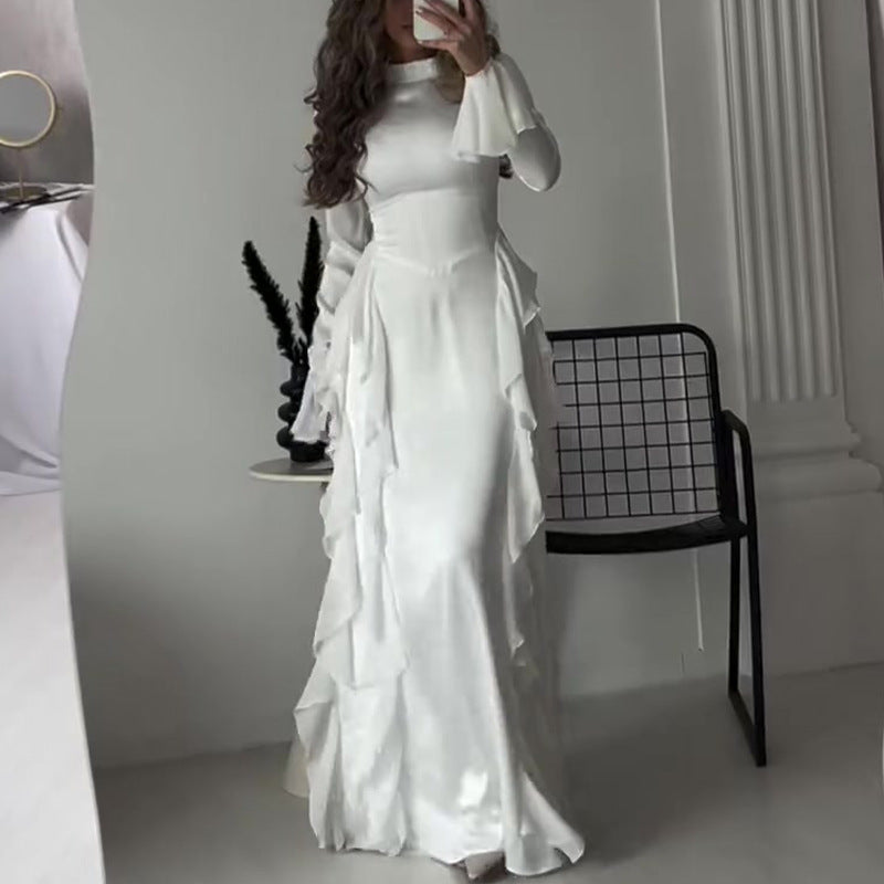 【✨Τέλεια κομψότητα】👗 Τόρεμα με φουσκωτά μανίκια-GR