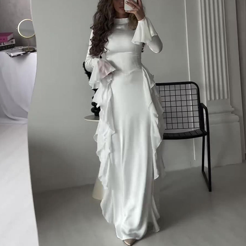 【✨Supreme Elegance】👗 Suknelė plačiomis rankovėmis