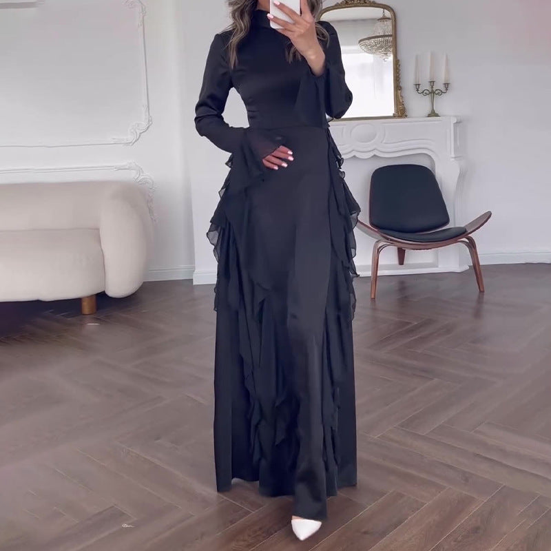 【✨Supreme Elegance】👗 Suknelė plačiomis rankovėmis