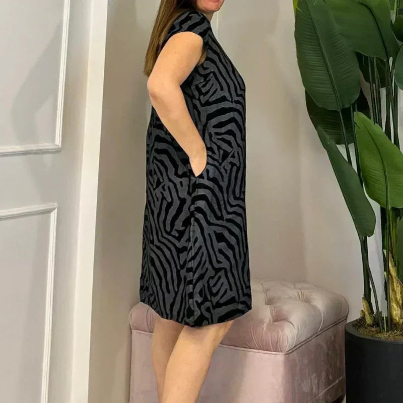 🎁2025 μ. bohemian vintage raštuots laisfalaikio φορέματα 👗-LT