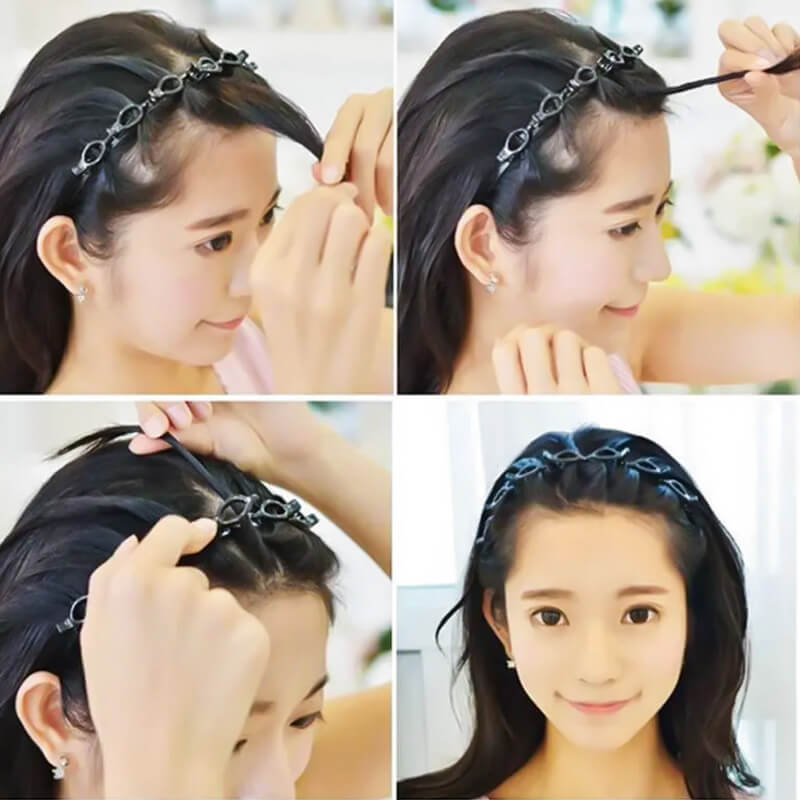 🌸 Clip Pintinės plaukų juostos 🌸