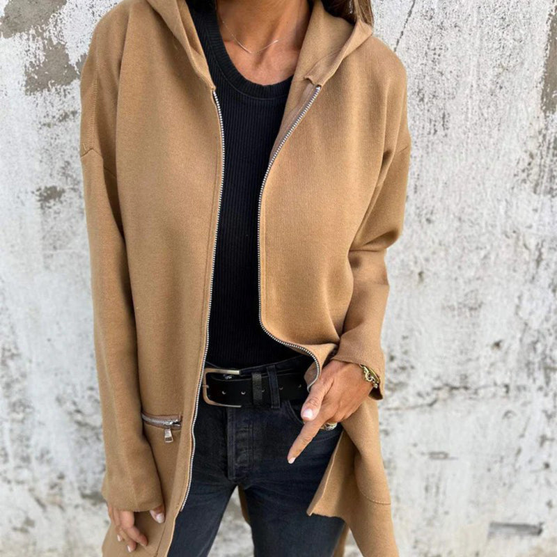 Макрюманико буфан ме кукула ме фермуар се се стыл casual-GR